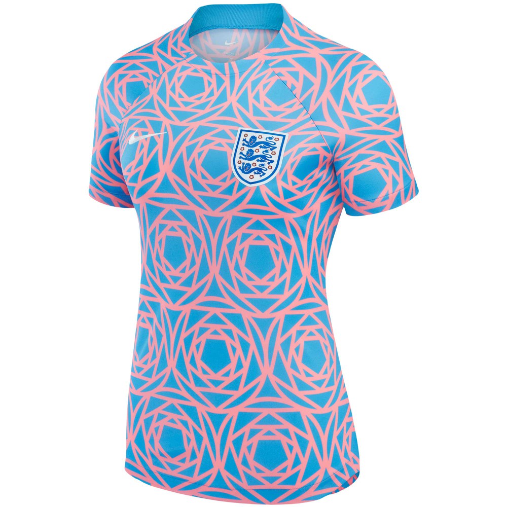 Nike England Women's National Team Women's 2023 Pre-Match Top - Pink