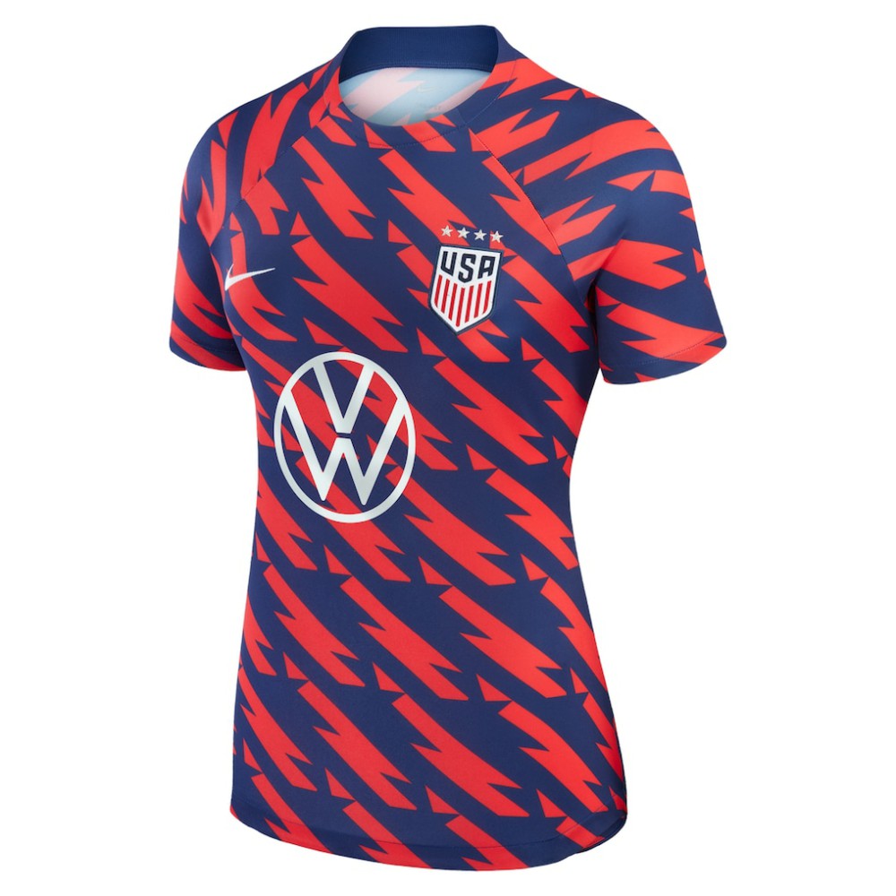 Nike USWNT Women's 2023 Strike Drill Pre-Match Top - Navy