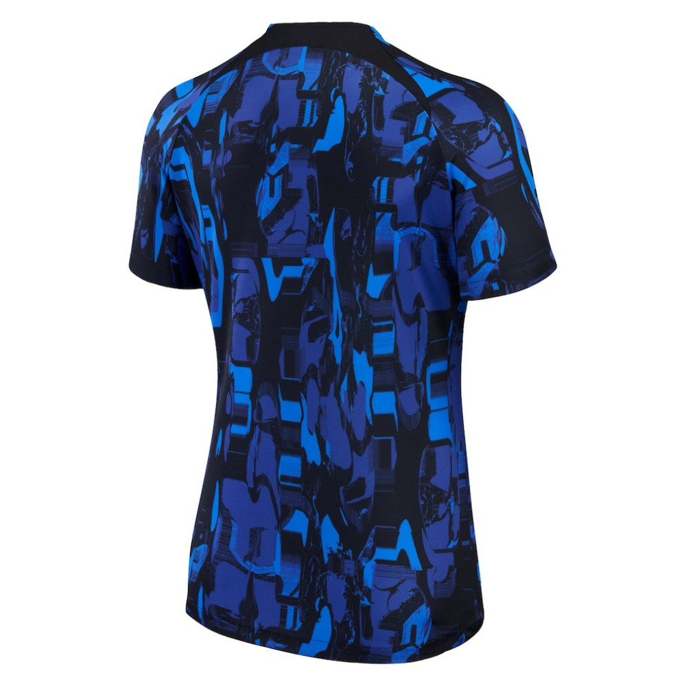 Nike Chelsea Women's 2023/24 Home Academy Pro Pre-Match Top - Blue
