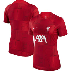 Nike Liverpool Women's 2023 Pre-Match Top - Red