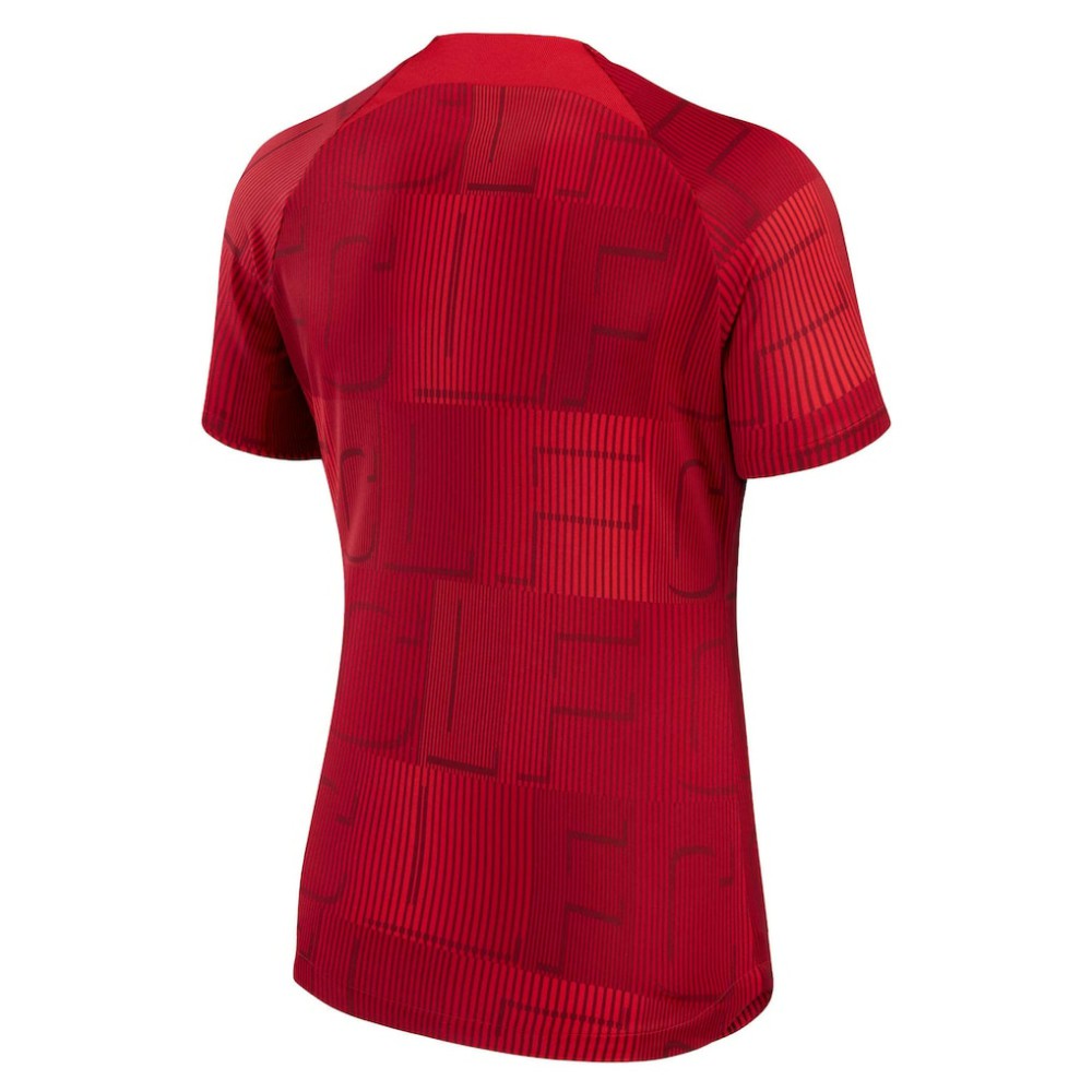 Nike Liverpool Women's 2023 Pre-Match Top - Red