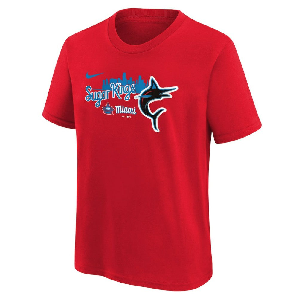 Miami Marlins Nike Preschool City Connect Graphic T-Shirt Clearance