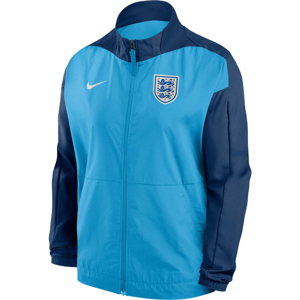 Nike England Women's National Team Women's 2023 Anthem Raglan Performance Full-Zip Jacket - Blue