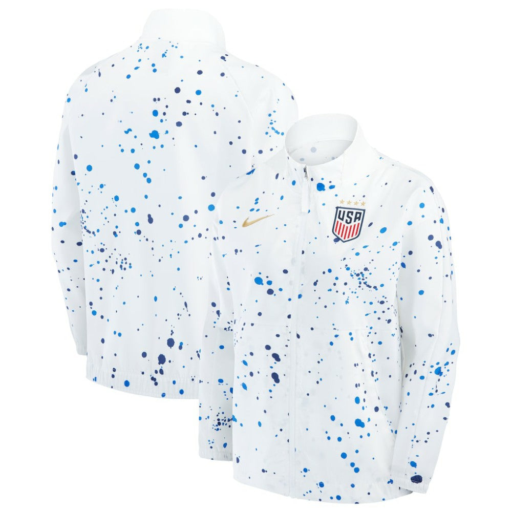 Nike USWNT Women's Team Anthem Performance Full-Zip Jacket - White