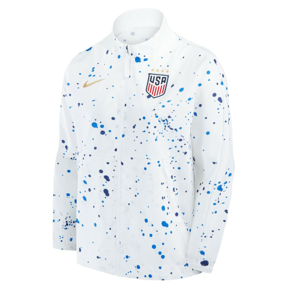 Nike USWNT Women's Team Anthem Performance Full-Zip Jacket - White
