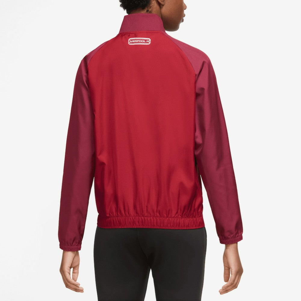 Nike Liverpool Women's 2023/24 Anthem Raglan Performance Full-Zip Jacket - Red