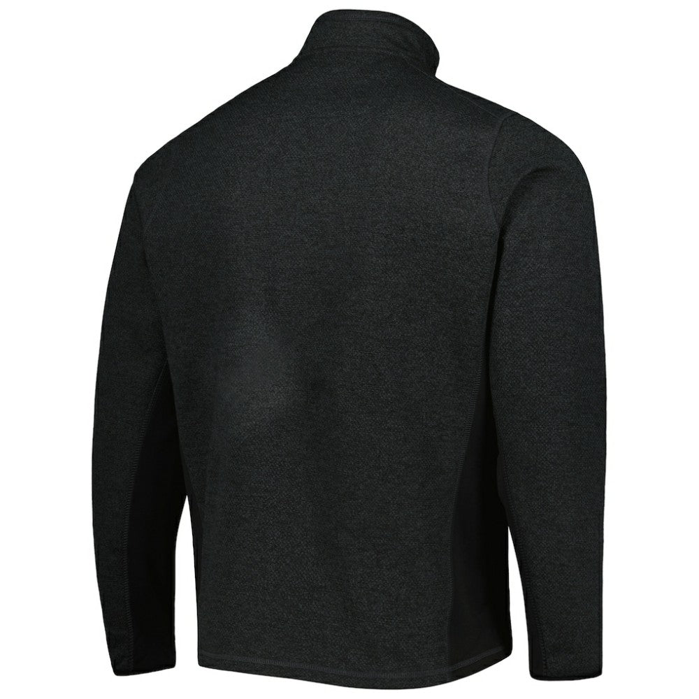 Philadelphia Flyers - Antigua Course Quarter-Zip Jacket Heathered Black