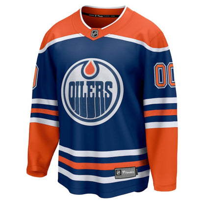 Edmonton Oilers Fanatics Home Breakaway Custom Jersey - Royal | NHL Jerseys