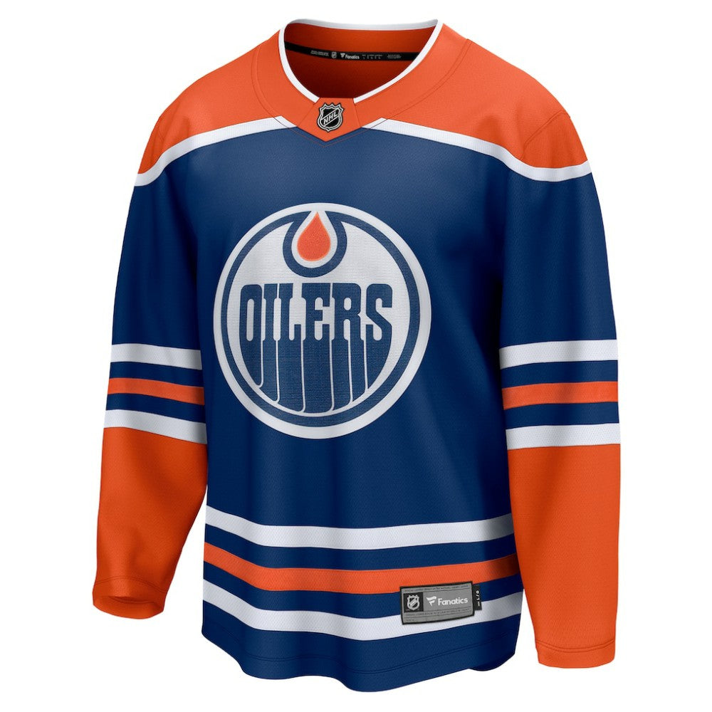 Edmonton Oilers - Fanatics Home Breakaway Blank Jersey Royal