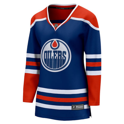 Edmonton Oilers Fanatics Women's Home Breakaway Blank Jersey - Royal | NHL Jerseys