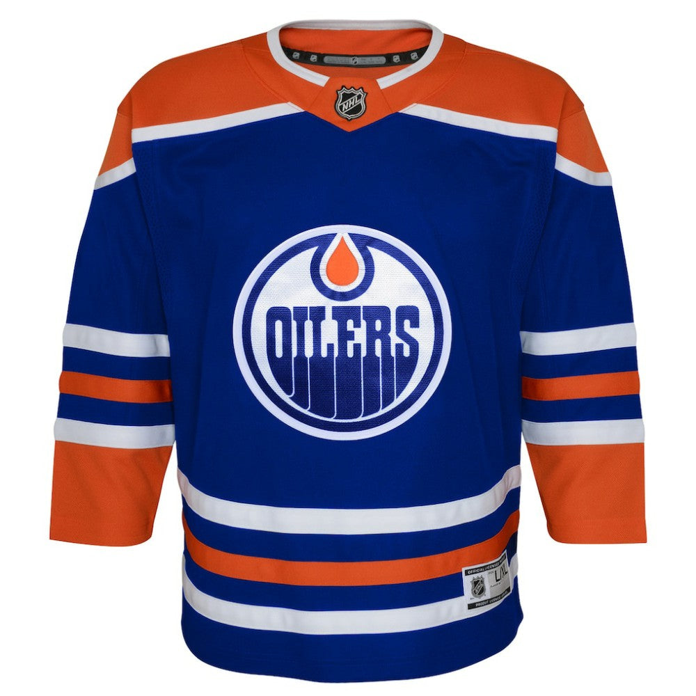 Edmonton Oilers Youth Home Premier Jersey - Royal | NHL Jerseys