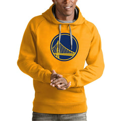 NBA - Golden State Warriors Antigua Team Logo Victory Pullover Hoodie - Gold