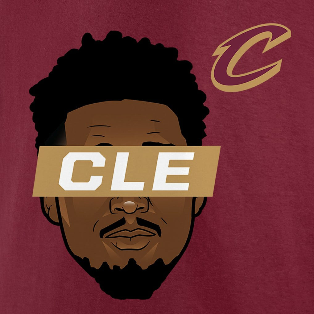 NBA - Donovan Mitchell Cleveland Cavaliers Know The Game T-Shirt - Wine