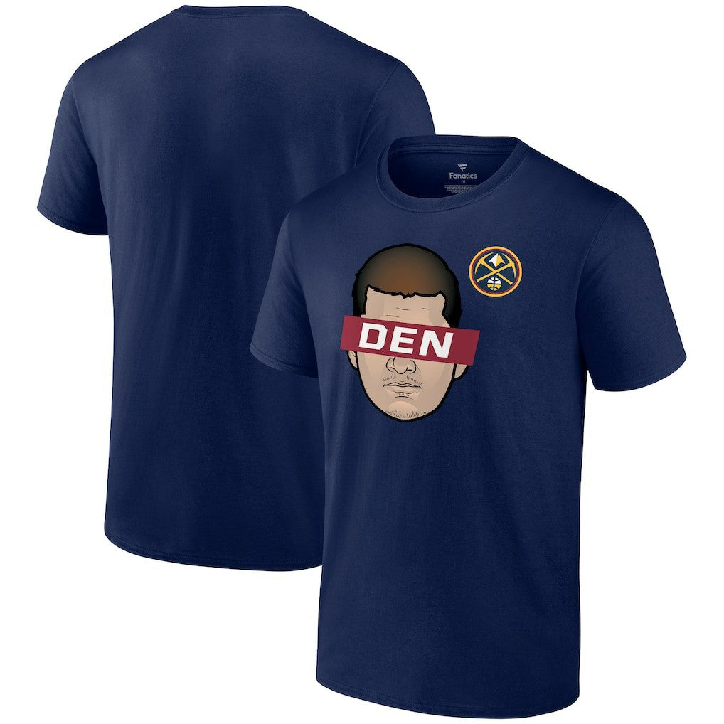 NBA - Nikola Jokic Denver Nuggets Know The Game T-Shirt - Navy