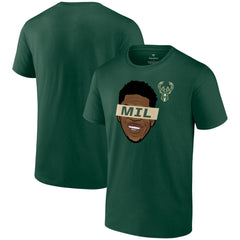 NBA - Giannis Antetokounmpo Milwaukee Bucks Know The Game T-Shirt - Green