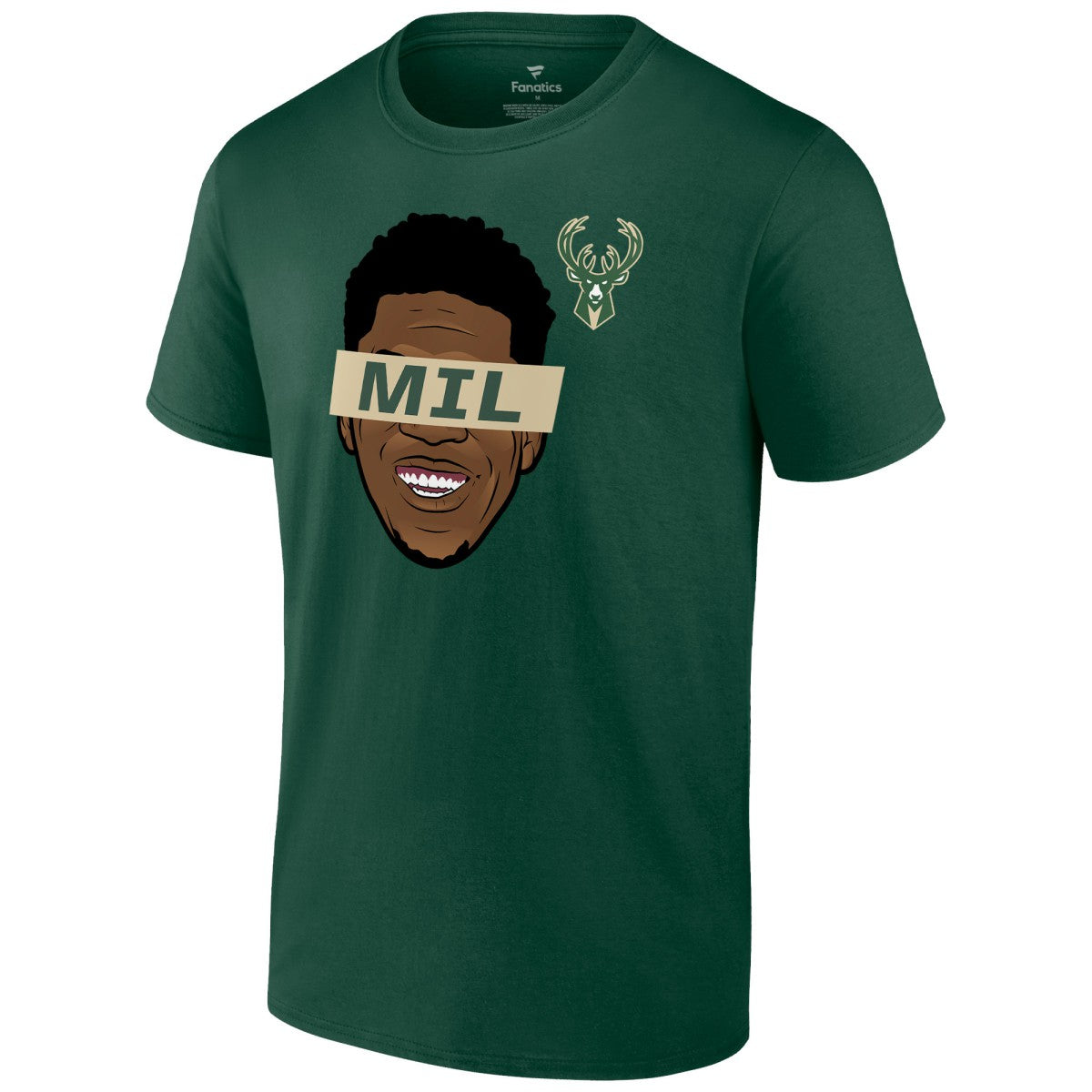 NBA - Giannis Antetokounmpo Milwaukee Bucks Know The Game T-Shirt - Green