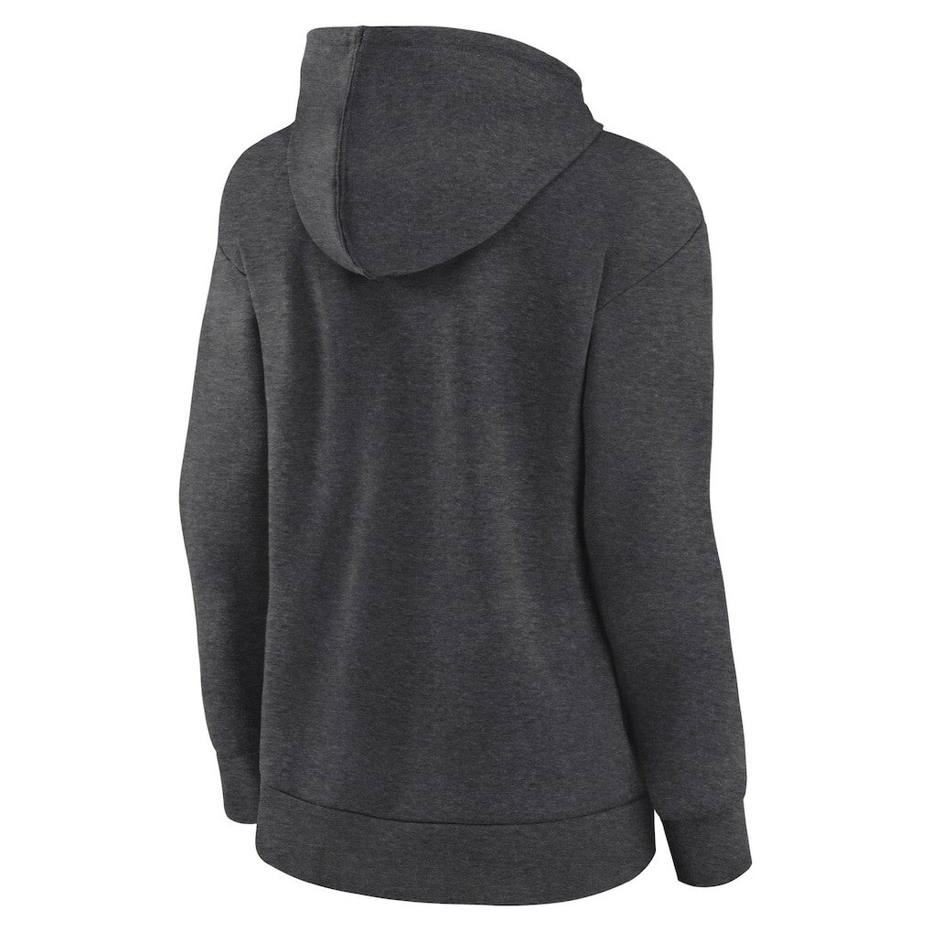 Washington Commanders Women's Primary Logo Pullover Hoodie Charcoal - NFL