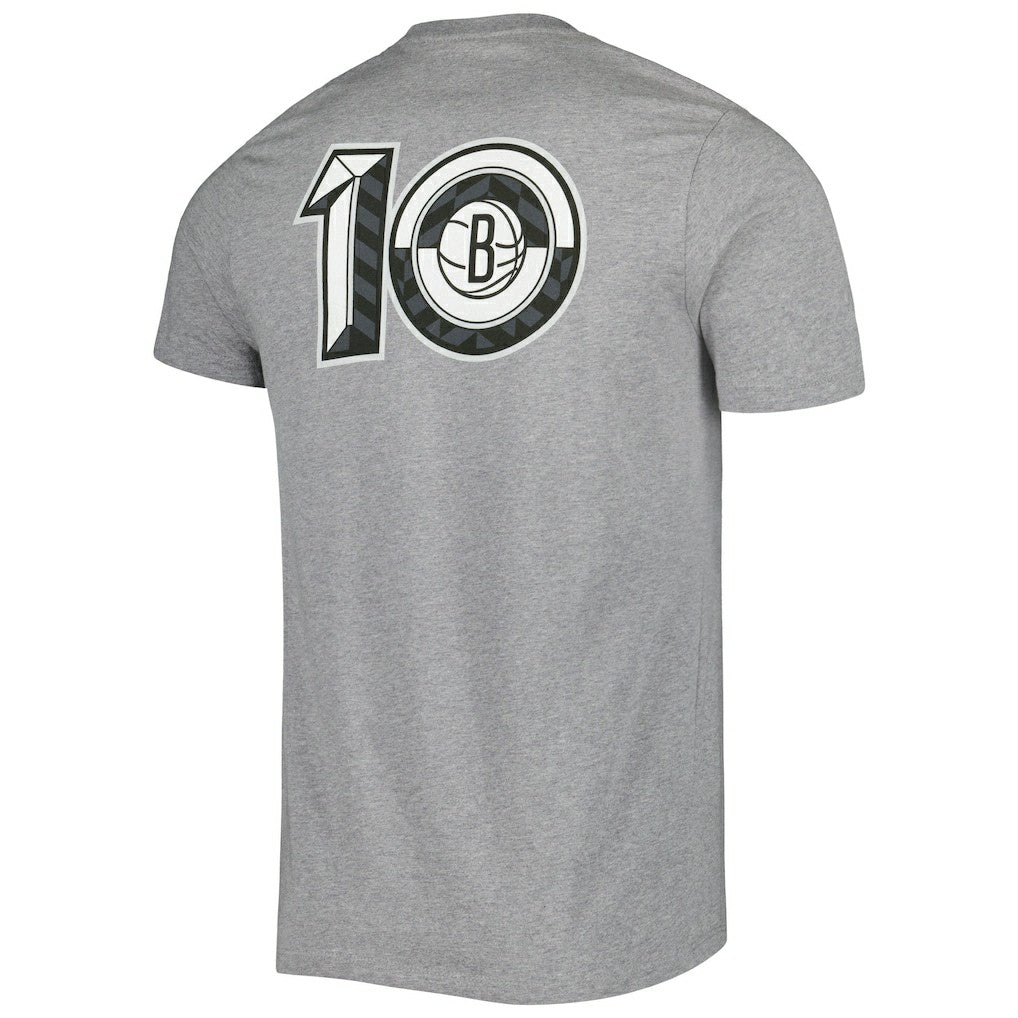 47 brand - Brooklyn Nets '47 10th Anniversary Backer T-Shirt - Heather Gray
