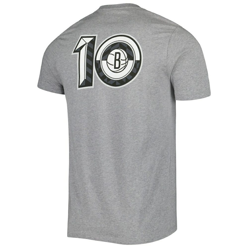 47 brand - Brooklyn Nets '47 10th Anniversary Backer T-Shirt - Heather Gray