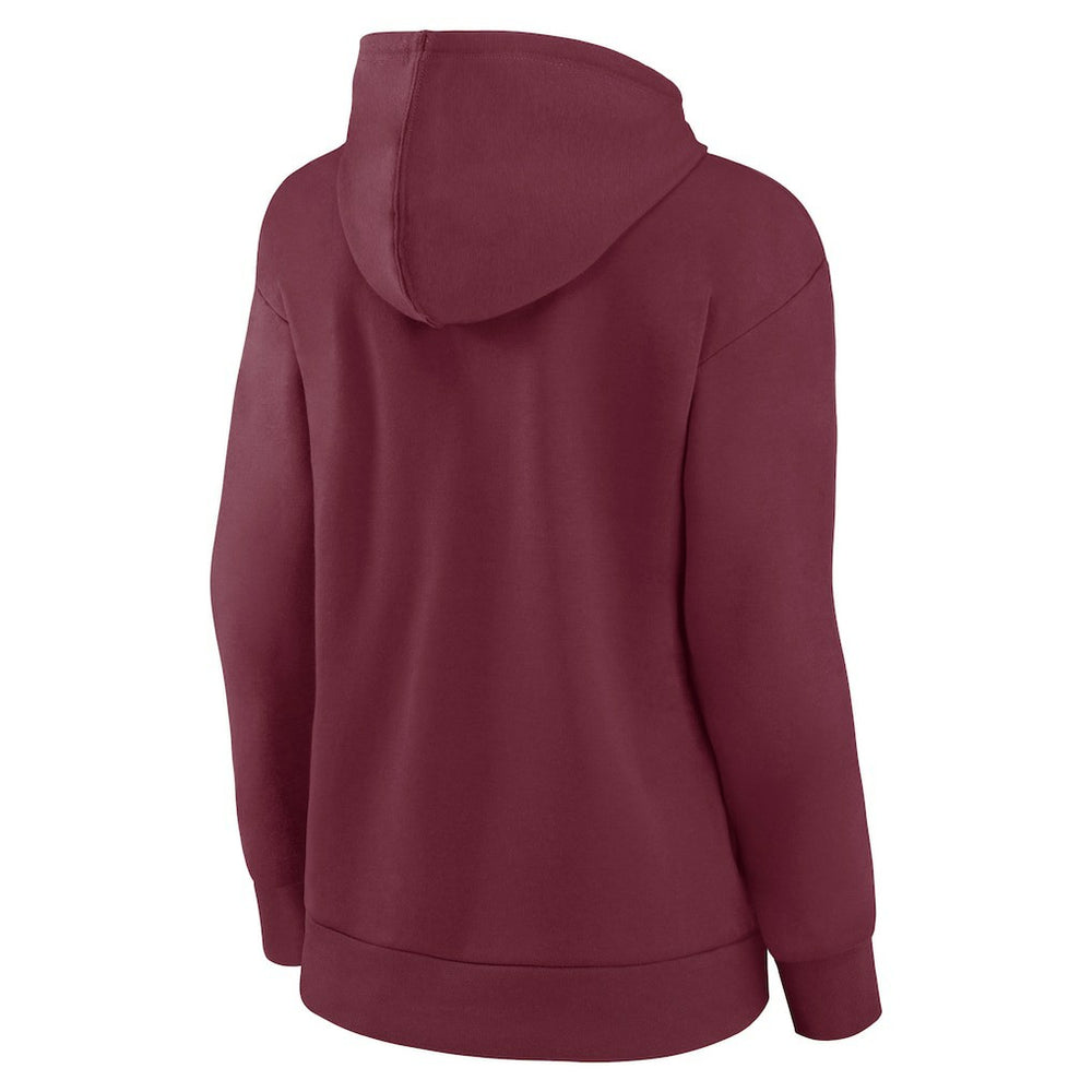 Washington Commanders Women's Primary Logo Pullover Hoodie Burgundy - NFL