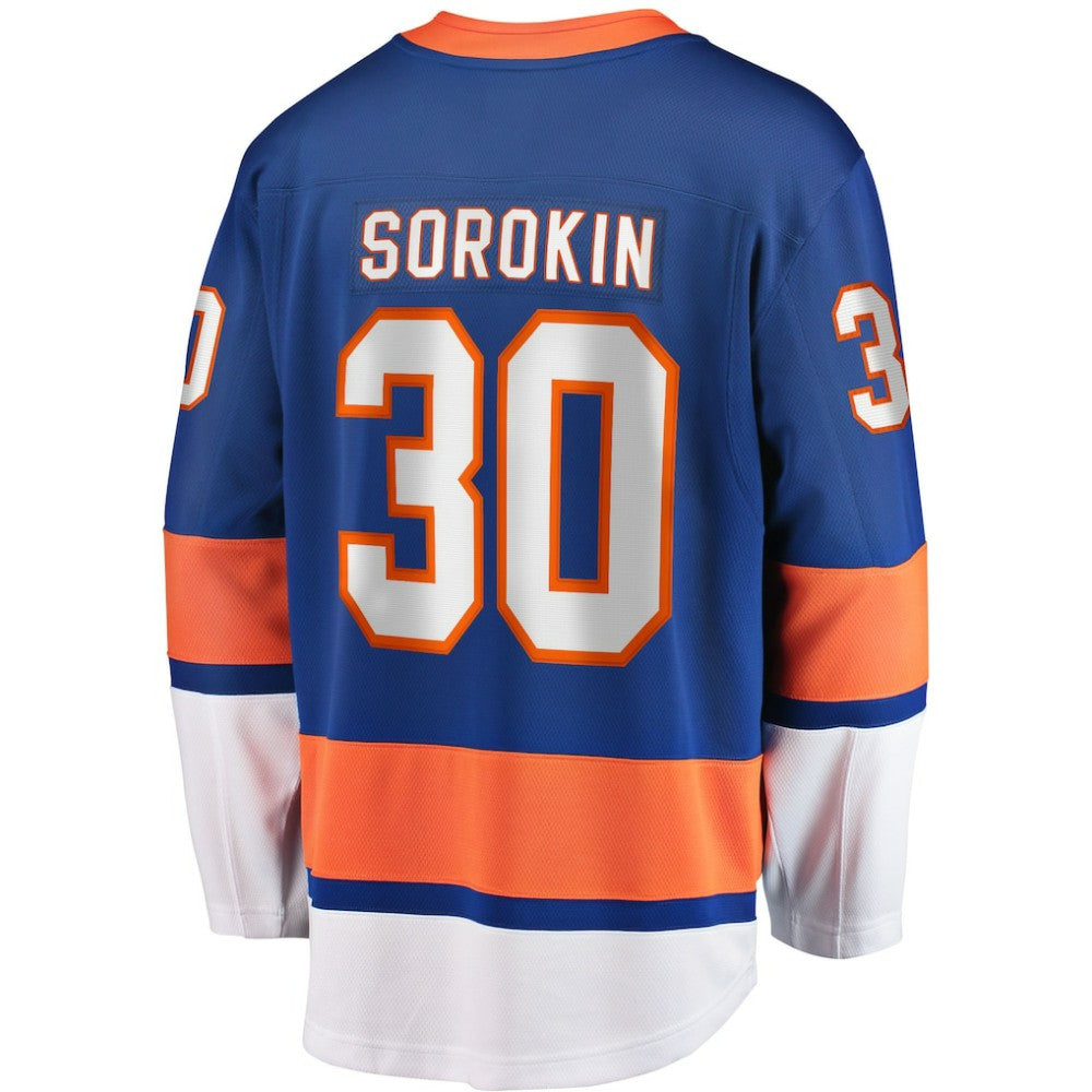 Ilya Sorokin New York Islanders - Fanatics Home Breakaway Player Jersey Royal