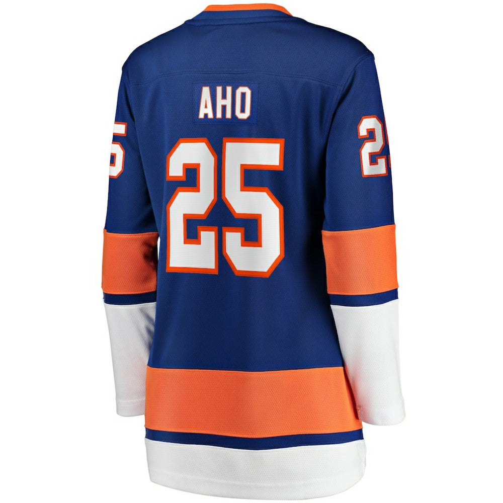 Sebastian Aho New York Islanders Fanatics Women's Home Breakaway Player Jersey - Royal | NHL Jerseys