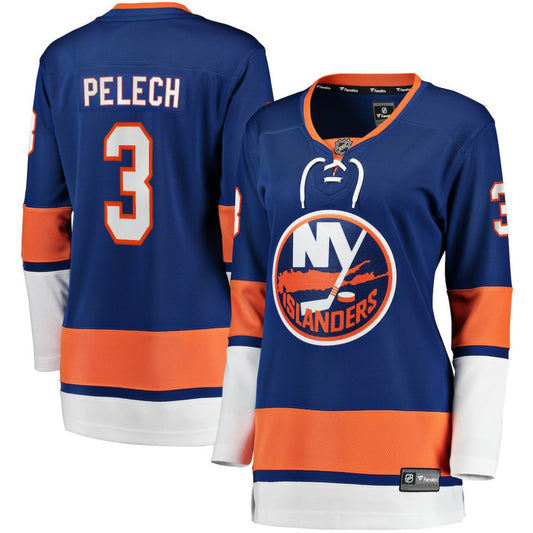 Adam Pelech New York Islanders Fanatics Women's Home Breakaway Player Jersey - Royal | NHL Jerseys