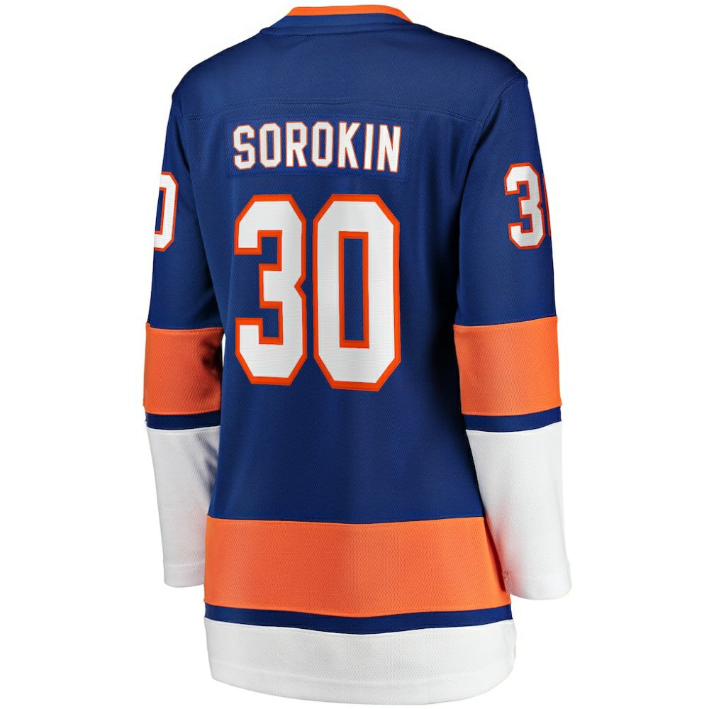 Ilya Sorokin New York Islanders - Fanatics Women's Home Breakaway Player Jersey Royal