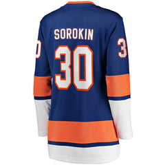 Ilya Sorokin New York Islanders - Fanatics Women's Home Breakaway Player Jersey Royal