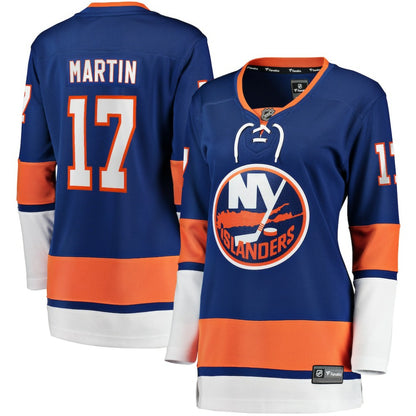 Matt Martin New York Islanders Fanatics Women's Home Team Breakaway Player Jersey - Royal | NHL Jerseys