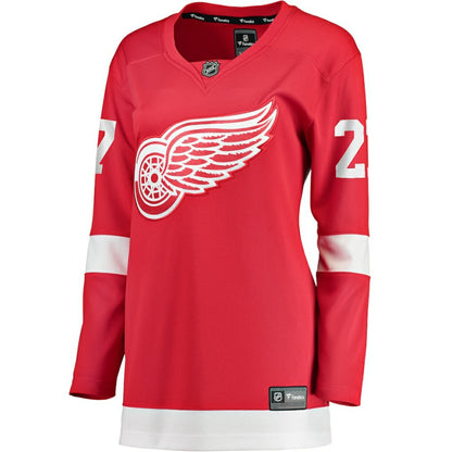 Michael Rasmussen Detroit Red Wings Fanatics Women's Home Breakaway Player Jersey - Red | NHL Jerseys