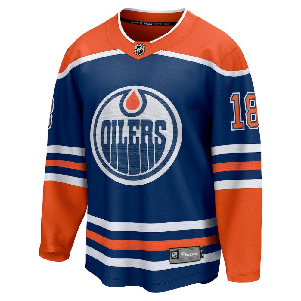 Zach Hyman Edmonton Oilers - Fanatics Home Breakaway Player Jersey Royal