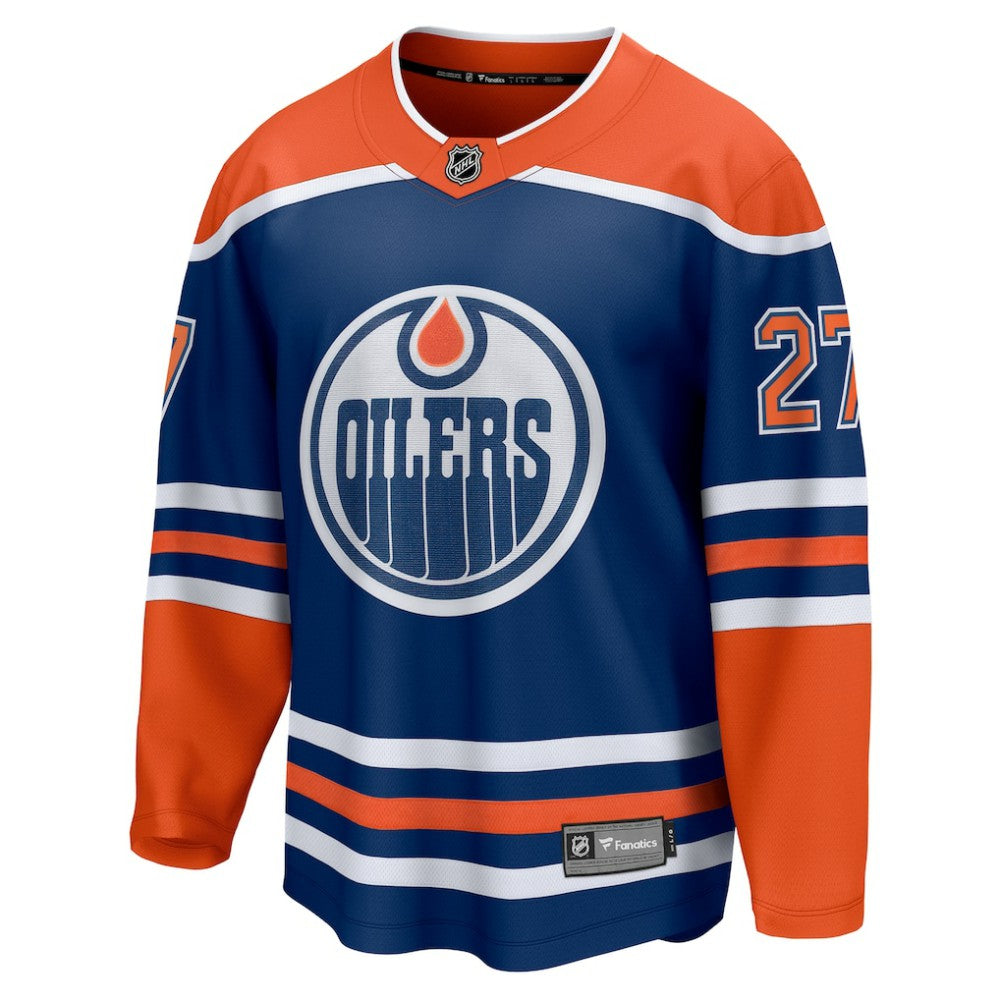 Brett Kulak Edmonton Oilers Fanatics Home Breakaway Player Jersey - Royal | NHL Jerseys