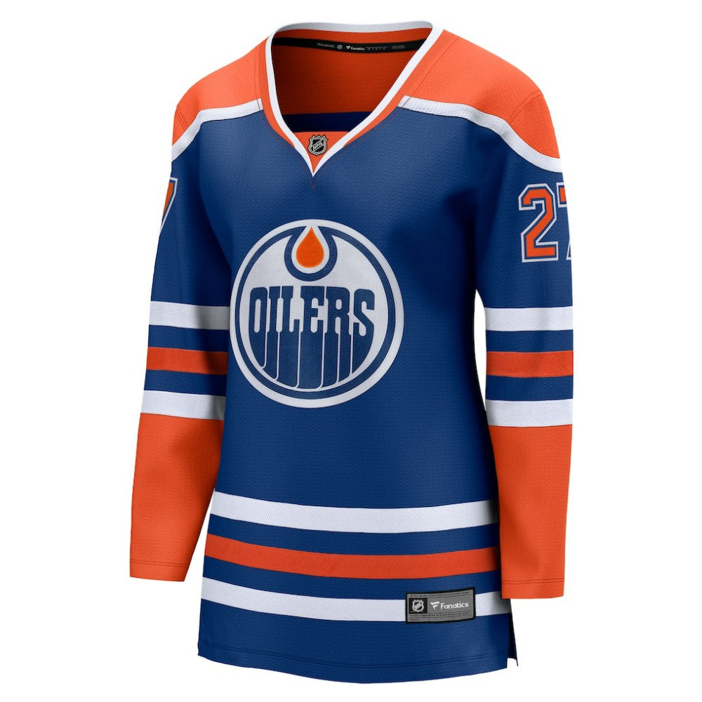 Brett Kulak Edmonton Oilers - Fanatics Women's Home Breakaway Player Jersey Royal