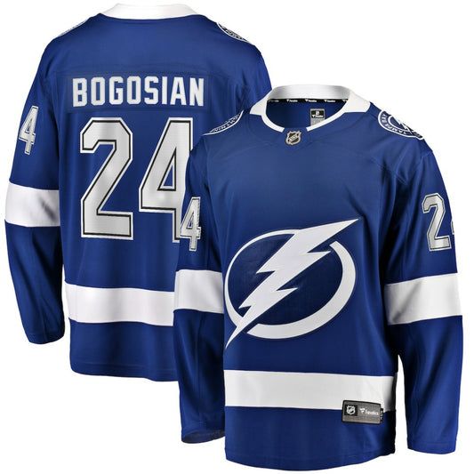 Zach Bogosian Tampa Bay Lightning Fanatics Home Breakaway Player Jersey - Blue | NHL Jerseys