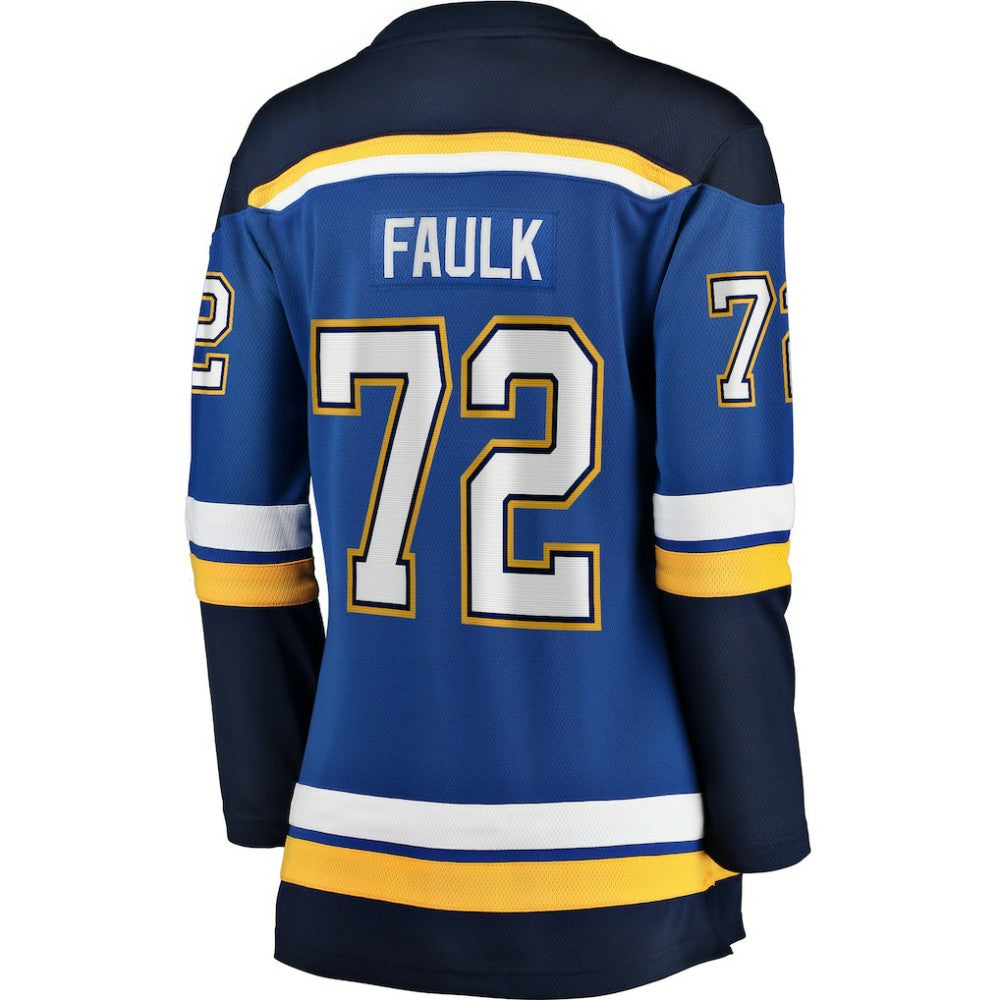 Justin Faulk St. Louis Blues - Fanatics Women's Home Breakaway Player Jersey Blue
