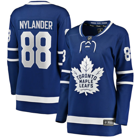 William Nylander Toronto Maple Leafs Fanatics Women's Home Team Breakaway Player Jersey - Blue | NHL Jerseys