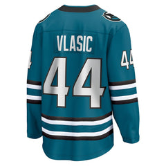Marc-Edouard Vlasic San Jose Sharks - Fanatics Home Breakaway Player Jersey Teal