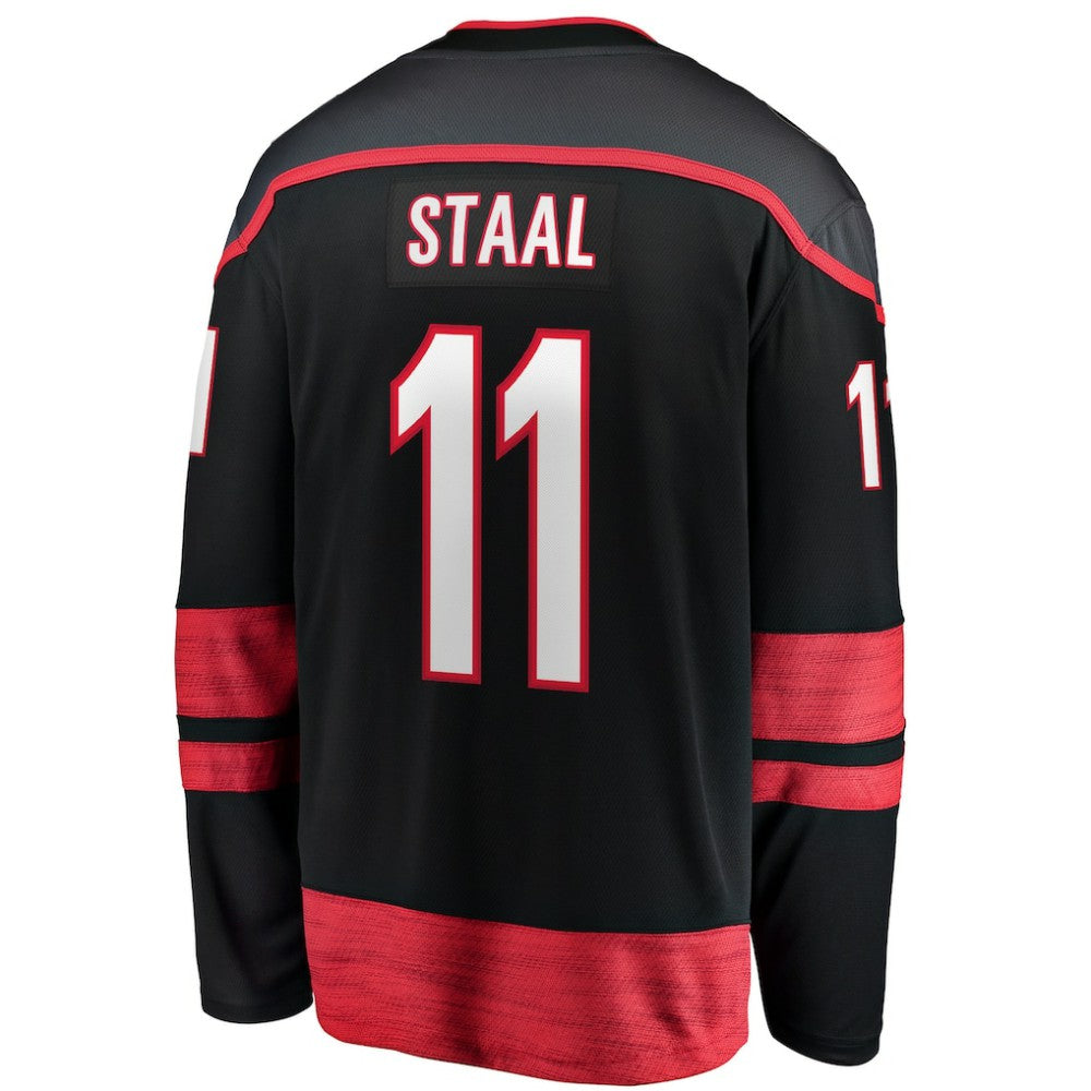Jordan Staal Carolina Hurricanes - Fanatics Home Captain Patch Breakaway Player Jersey Black