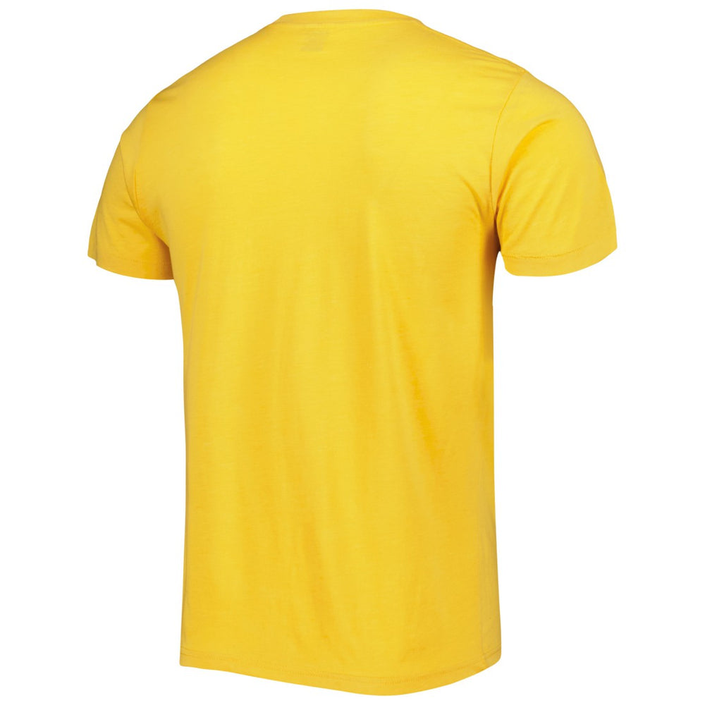 Aaron Rodgers & Aaron Jones Green Bay Packers Homage Unisex NFL Jam Tri-Blend T-Shirt Heather Gold - NFL