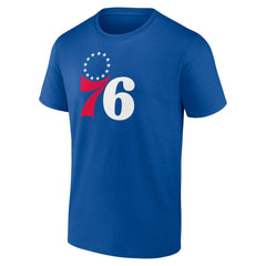 NBA - Tyrese Maxey Philadelphia 76ers Playmaker Name & Number T-Shirt - Royal