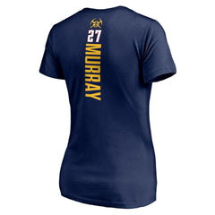 NBA - Jamal Murray Denver Nuggets Women's Playmaker Name & Number V-Neck T-Shirt - Navy