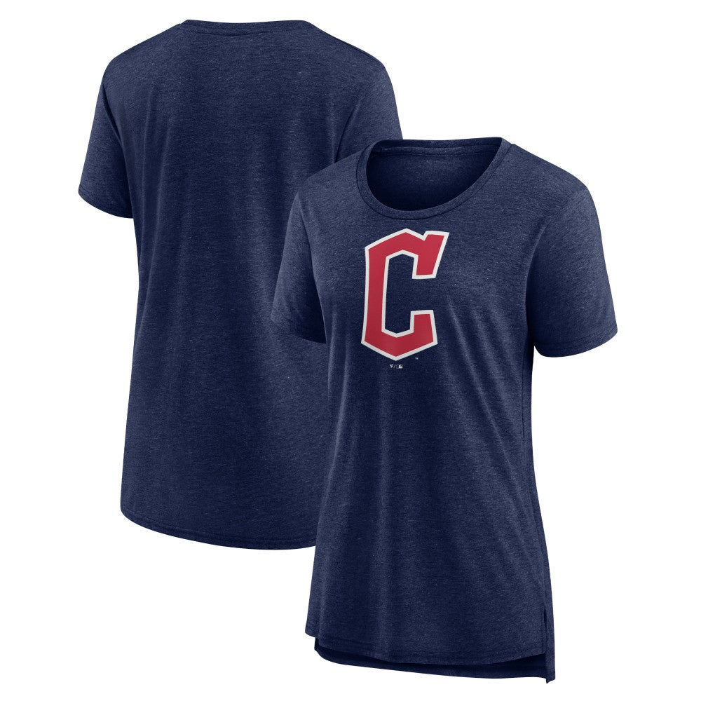 Cleveland Guardians Women's Official Wordmark Tri-Blend T-Shirt for sale