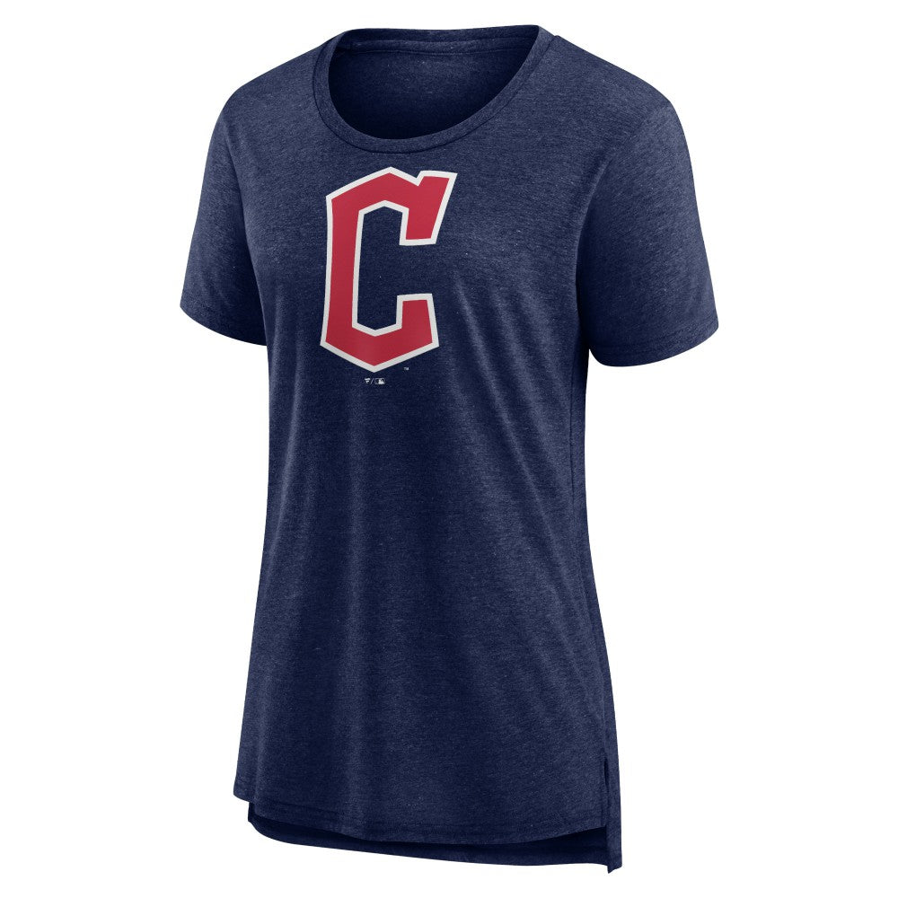 Cleveland Guardians Women's Official Wordmark Tri-Blend T-Shirt for sale