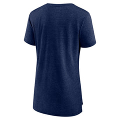 Milwaukee Brewers Women's Official Wordmark Tri-Blend T-Shirt Clearance