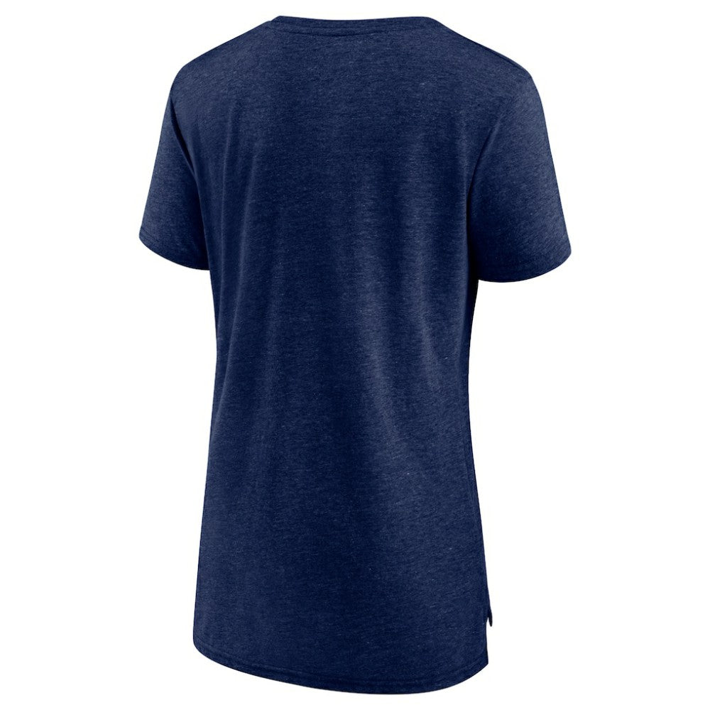 Minnesota Twins Women's Official Wordmark Tri-Blend T-Shirt On Sale