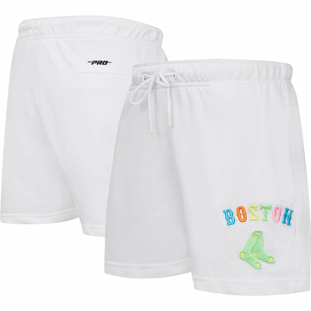 Boston Red Sox Pro Standard Women's Washed Neon Shorts Near Me