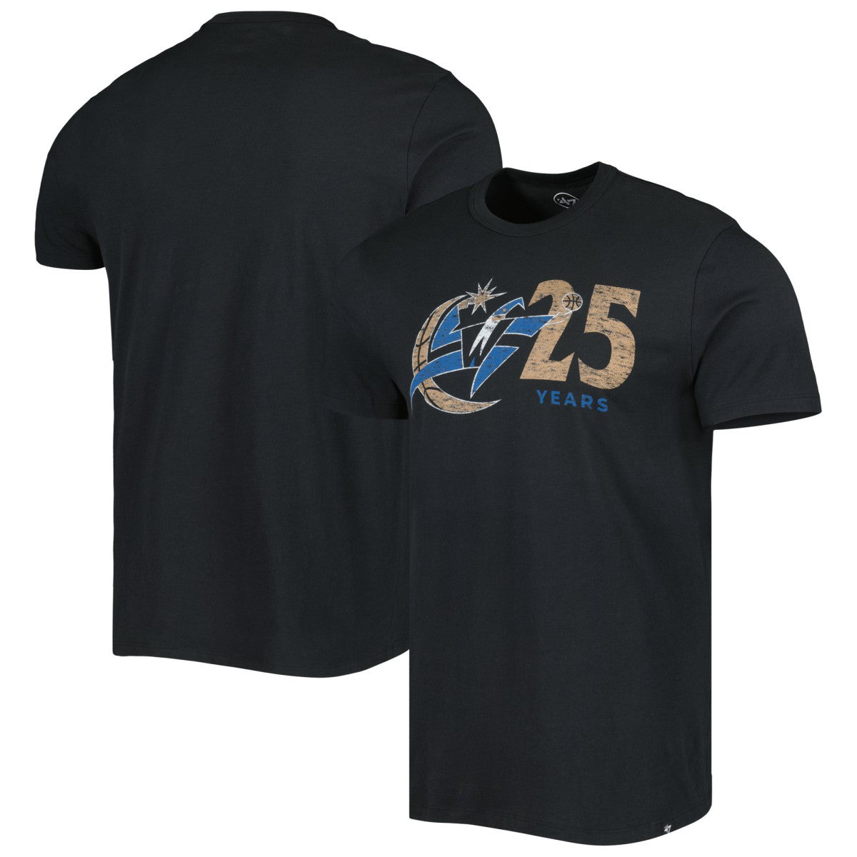 47 brand - Washington Wizards '47 25th Anniversary T-Shirt - Black