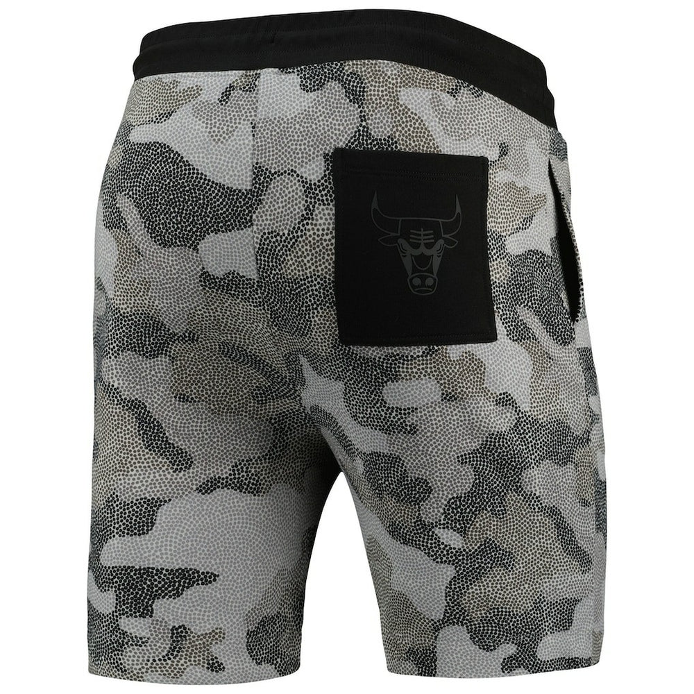 NBA - Chicago Bulls NBA x Hugo Boss Slam Camo Shorts - Black