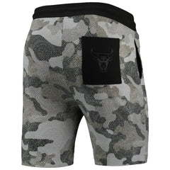 NBA - Chicago Bulls NBA x Hugo Boss Slam Camo Shorts - Black